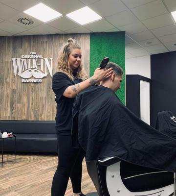 Barberlady Kristýna